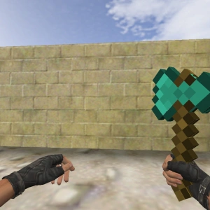 Minecraft axe Knife