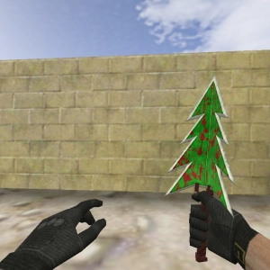 Christmas tree knife