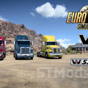 Mod Western Star 5700XE versiunea 1.1.5 pentru Euro Truck Simulator 2 (v1.48.x)
