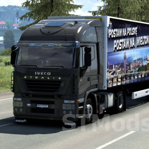 Mod Iveco Stralis Reworked versiunea 1.6 pentru Euro Truck Simulator 2 (v1.48)