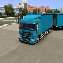 Mod DAF XF 105 Reworked versiunea 4.0 pentru Euro Truck Simulator 2 (v1.48 și 1.49)