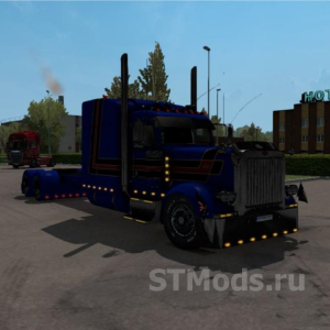 Mod Peterbilt 389 Versiunea personalizată 1.5 pentru Euro Truck Simulator 2 (v1.48.x)