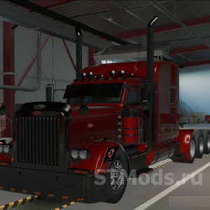Mod Peterbilt 389 Custom cabin cut versiunea 1.2 pentru Euro Truck Simulator 2 (v1.48.x)
