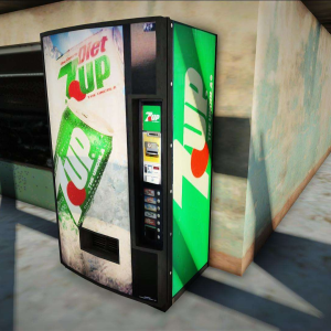 7up 90s - Real Vending Machines