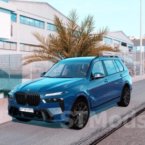Mod BMW X7 2023 versiunea 1.9 pentru Euro Truck Simulator 2 (v1.54.x)