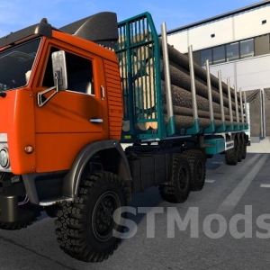 Mod KamAZ-4410/6450 versiunea 2.1 pentru Euro Truck Simulator 2 (v1.54.x)