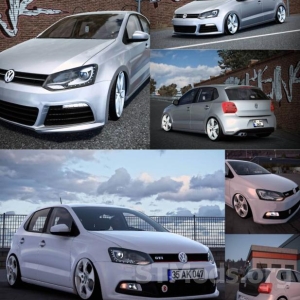 Mod Volkswagen Polo 2011 versiunea 1.7 pentru Euro Truck Simulator 2 (v1.54.x)