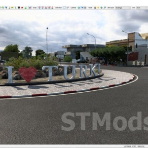 Harta Tunisiei versiunea 1.2 (10.06.25) pentru Euro Truck Simulator 2 (v1.54.x)